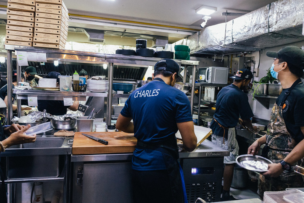 Habanero Kitchen Bar bird nest leche flan dessert