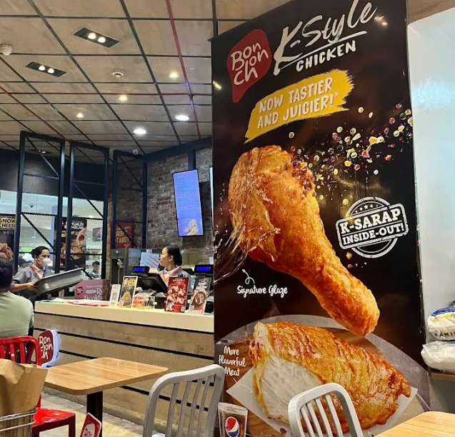 Bonchon Sm Congressional restaurant in Quezon City - exterior view and dining atmosphere