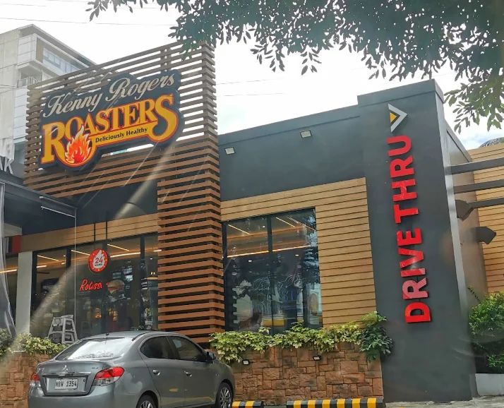 Kenny Rogers Roasters Quezon Avenue restaurant in Quezon City - exterior view and dining atmosphere