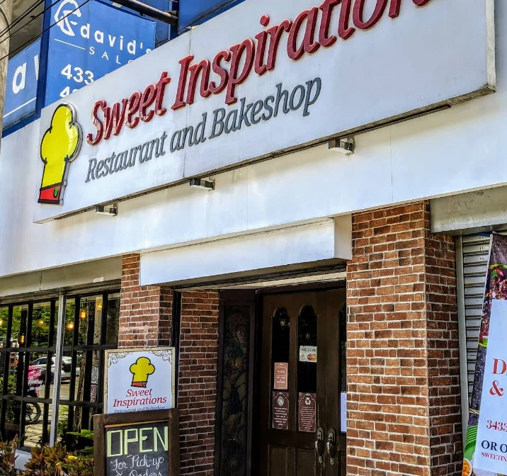 Sweet Inspirations Katipunan restaurant in Quezon City - exterior view and dining atmosphere