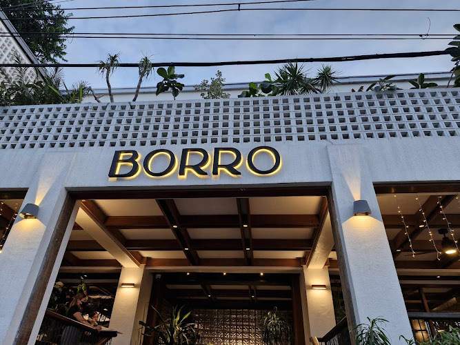 Borro restaurant in Quezon City - exterior view and dining atmosphere