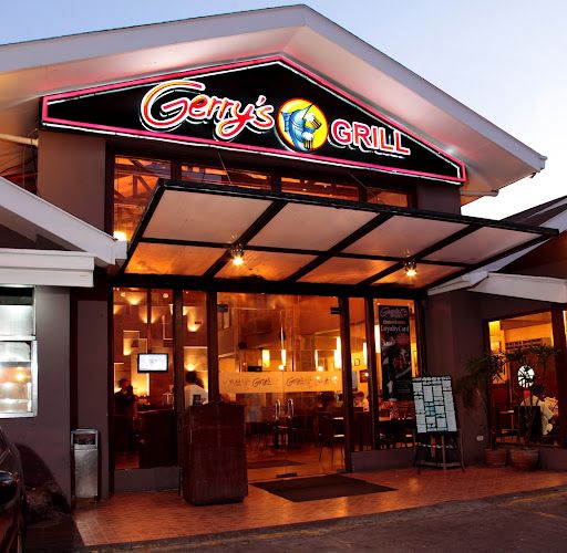 Gerrys Tomas Morato Gerrys Grill restaurant in Quezon City - exterior view and dining atmosphere