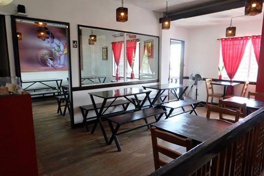 Little India Diliman restaurant in Quezon City - exterior view and dining atmosphere