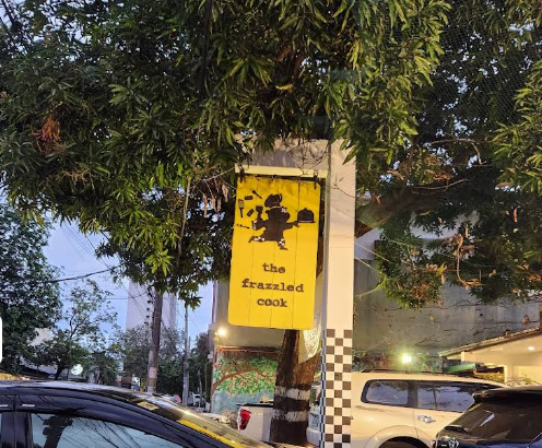 The Frazzled Cook restaurant in Quezon City - exterior view and dining atmosphere