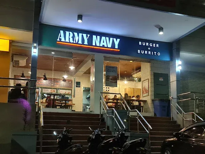 Army Navy Burger + Burrito restaurant in Quezon City