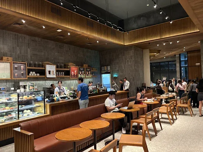 Starbucks Saint Charbel Mindanao Ave restaurant in Quezon City